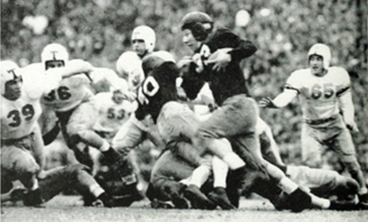 1944 Sugar Bowl Action - 1